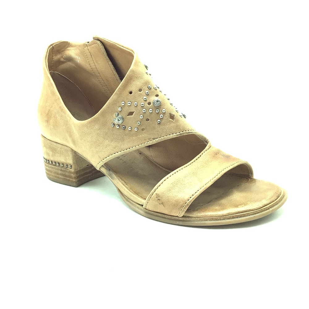 A.S. 98 Leather Studded Sandals Size: US 11:11.5 / EU 42